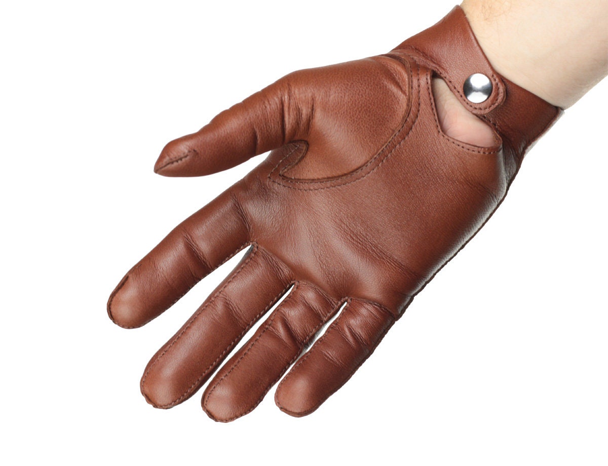 Guantes De Cuero Hombre