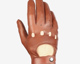 Guanti Pilota Auto Guanti Da Guida In Pelle Da Uomo - Gala Gloves - Foto 8