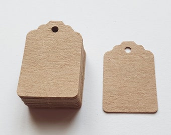 Kraft paper labels