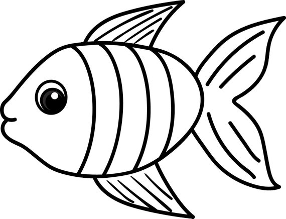 Fish Clip Art 18 Colorful Fish Included 