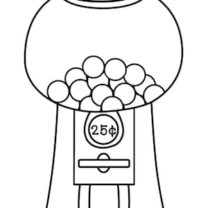 Gumball Machine and Gumball Clipart 18 Images Jpegs/pngs