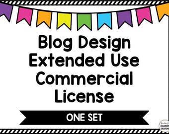 BLOG DESIGN - Extended Use Commercial License