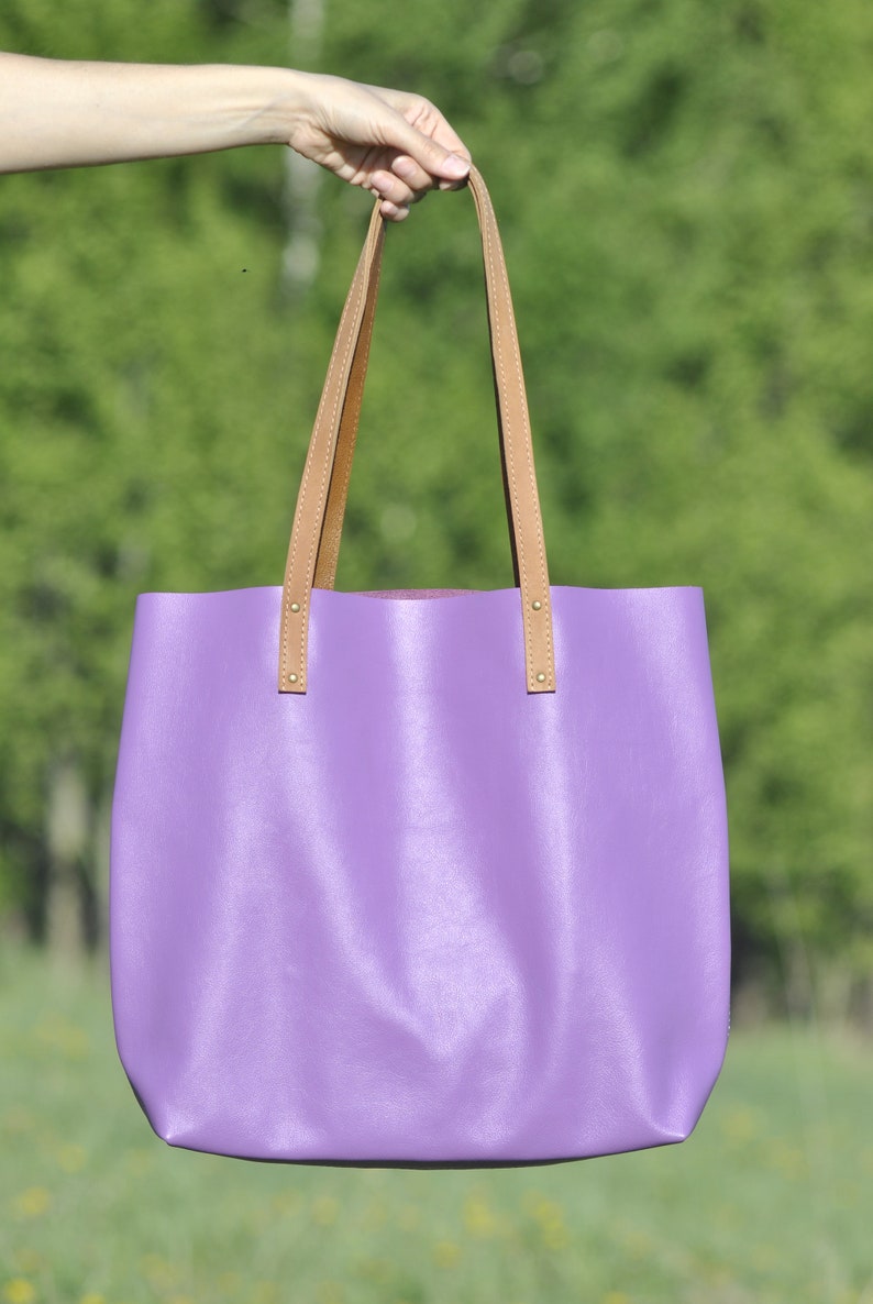 lilac tote