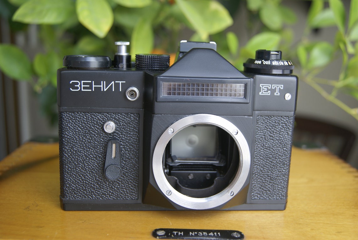 New ZENITET Body black Vintage SLR film Camera 35mm M42 Etsy