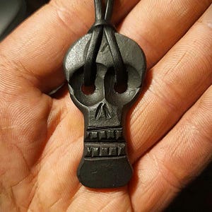 Hand forged Skull Pendant – Symbol of Mortality, Strength & Transformation
