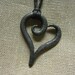 Bathory SixteenNinetyTwo reviewed A hand forged Heart pendant . Comes supplied with a high quality elk leather thread.