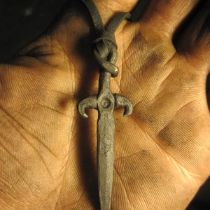 Hand forged Sword Pendant – Symbol of Courage, Honor & Inner Strength