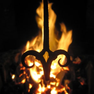 Hand forged Azazel Pendant – Symbol of Rebellion, Knowledge & Transformation