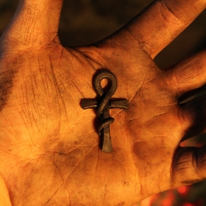 Hand forged Ankh Pendant – Symbol of Eternal Life, Balance & Sacred Power