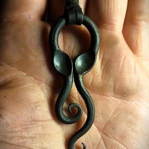 Hand forged Cthulhu Pendant – Symbol of Mystery, Power & the Unknown