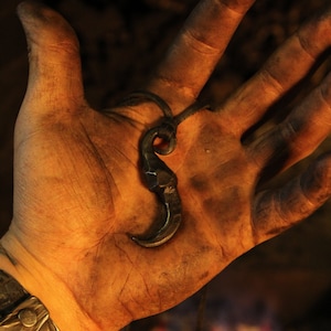 Hand forged Beast’s Claw Pendant – Symbol of Strength, Wildness & Protection