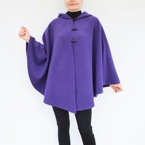 Batwing cape poncho coat discount