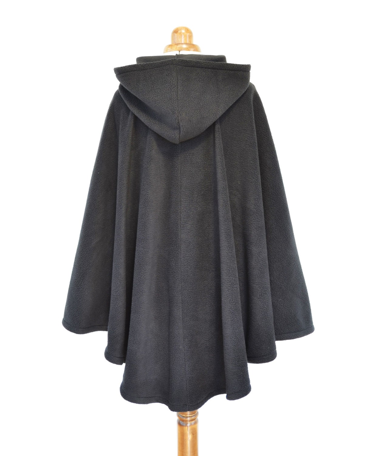 Dark gray deatchable hooded cape（マント） Amazon.com: Medieval Hooded Cloak for Men Women Ruffles