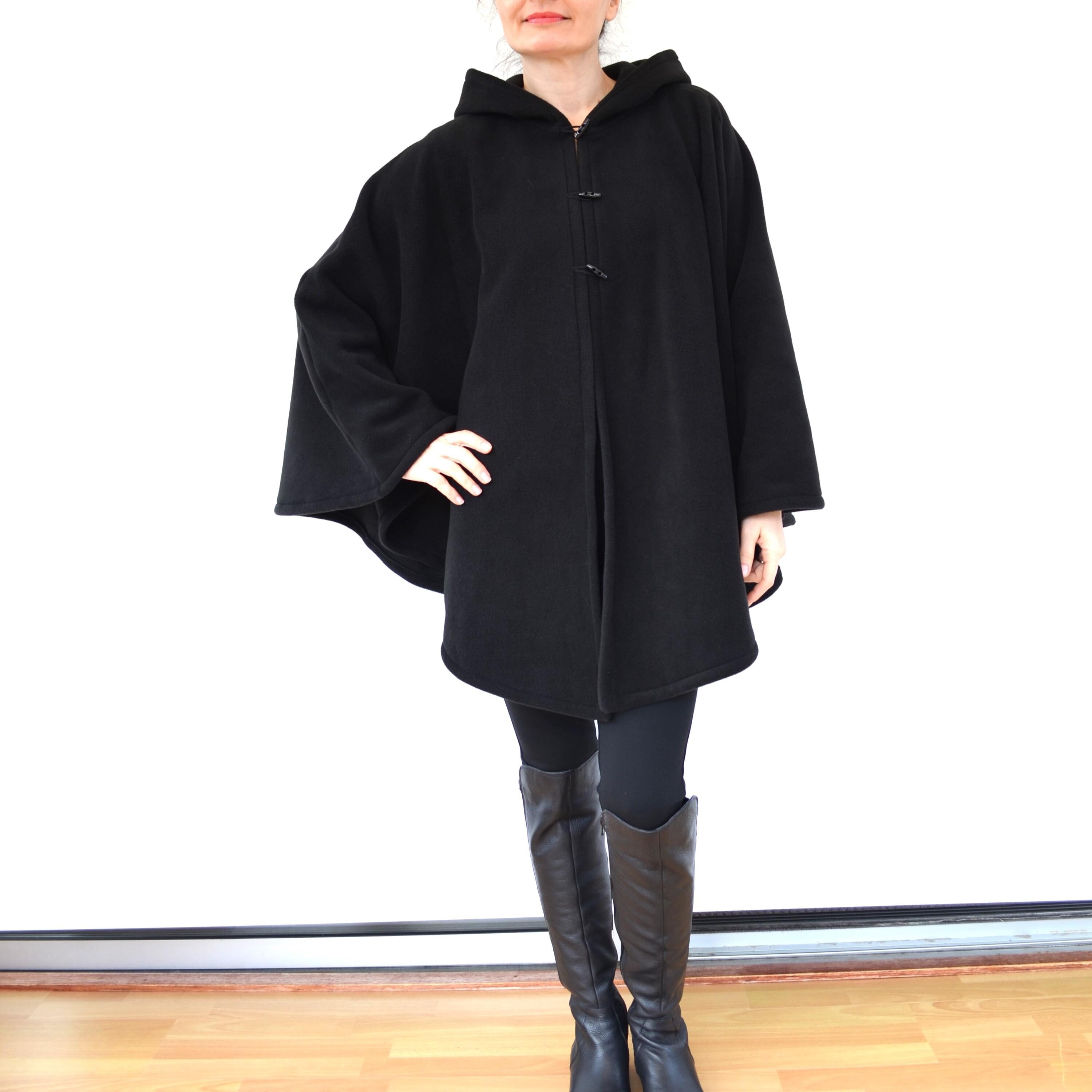 最終お値下げです！ REVERSIBLE BOA PONCHO COAT