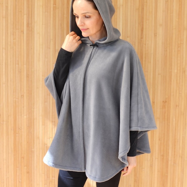 Fleece Poncho - Etsy