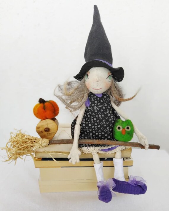 handmade witch dolls