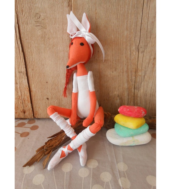 handmade fox toy