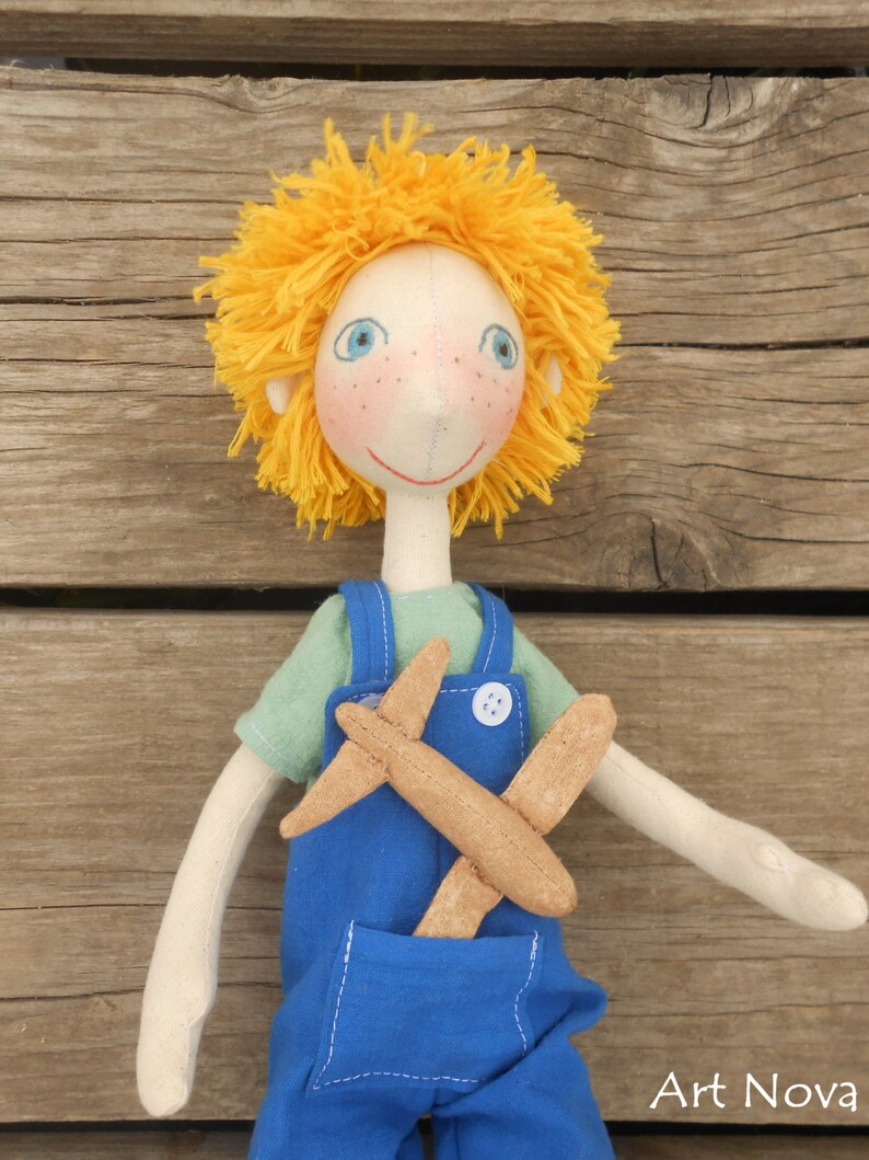 Waldorf Doll Organic Doll Waldorf Toys Doll for Boys Etsy