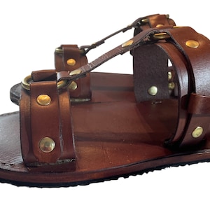 Veg Tan Leather Sandals
