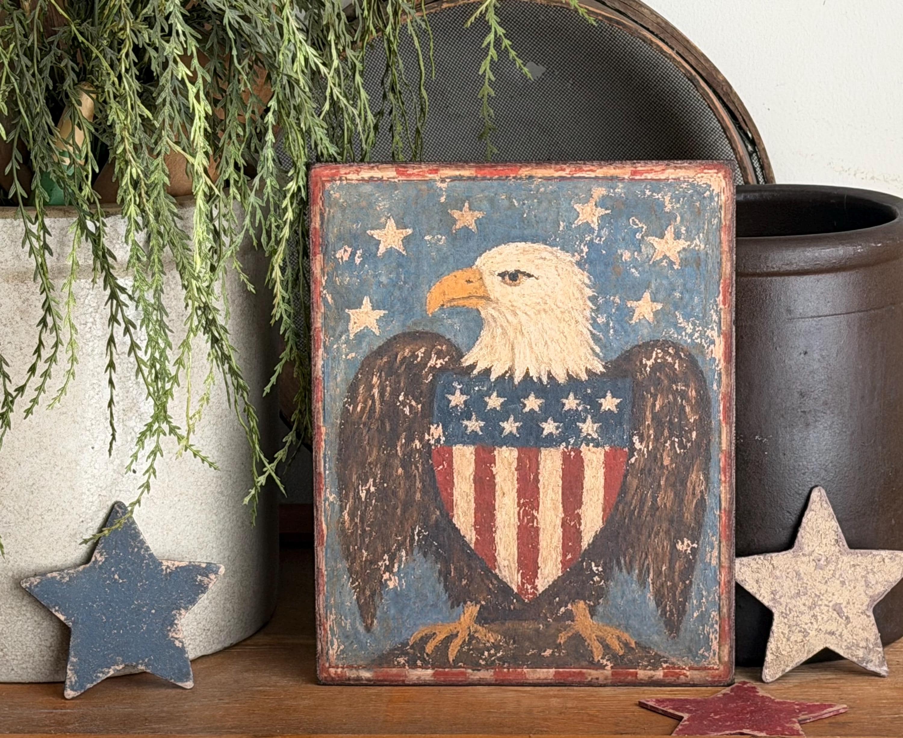 American Patriotic Shield - Etsy