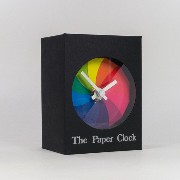 Paper Clock Etsy