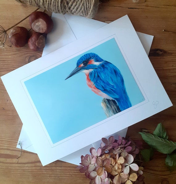 Kingfisher greetings cards