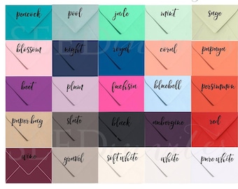 5x7 Envelopes Etsy