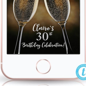 30th Birthday Snapchat Filter Geofilter Wedding Snapchat Wedding Filter Instant Access to Download