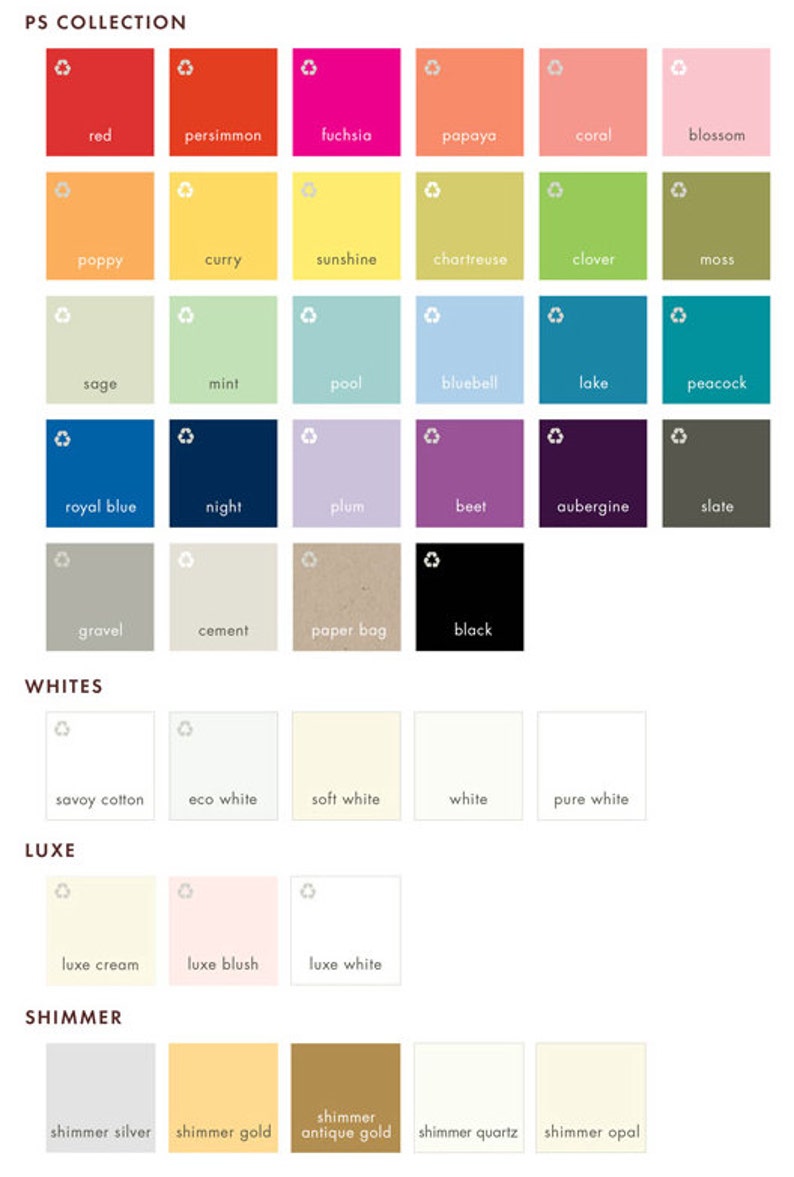 Pu&ograve; includere: Una cartella colori con 30 diversi colori di vernice, organizzati in tre categorie: PS Collection, Bianchi e Luxe. I colori sono nominati con parole come rosso, kaki, fucsia, papavero, curry, sole, salvia, menta, piscina, campanula, lago, pavone, blu reale, notte, prugna, barbabietola, melanzana, ardesia, ghiaia, cemento, sacchetto di carta, nero, cotone savoy, bianco ecologico, bianco morbido, bianco, bianco puro, crema di lusso, blush di lusso, bianco di lusso, argento scintillante, oro scintillante, oro antico scintillante, quarzo scintillante e opale scintillante.