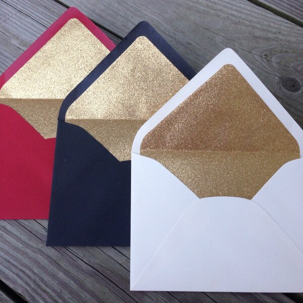 Foil Lined Envelopes Etsy