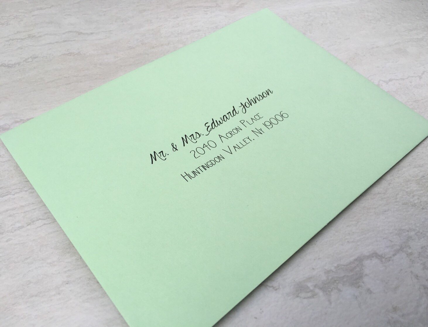 25 Mint Green A7 Envelopes 5x7 Green Envelopes Mint Wedding Etsy