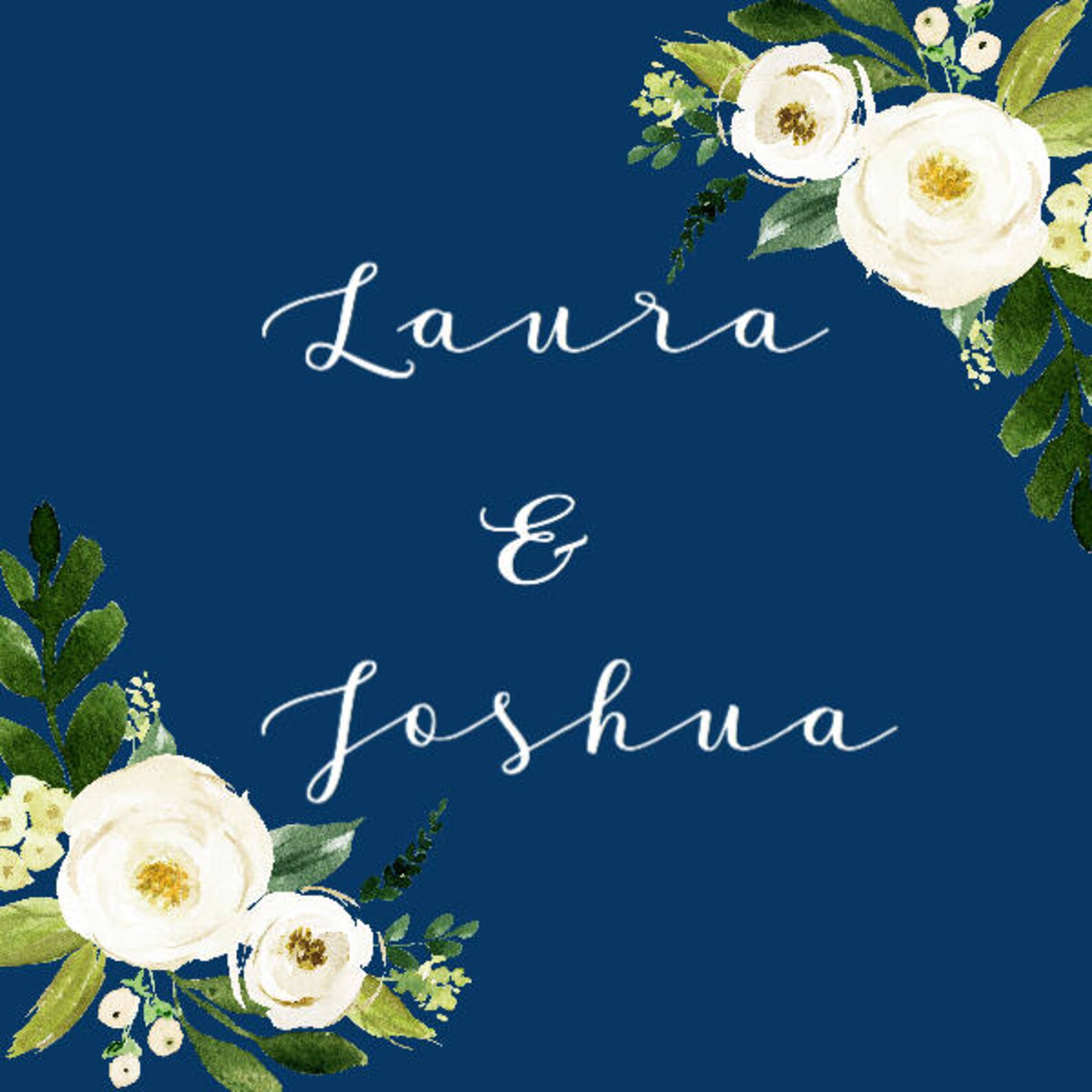 Navy Wedding Invitation Suite Printable Invite Instant - Etsy