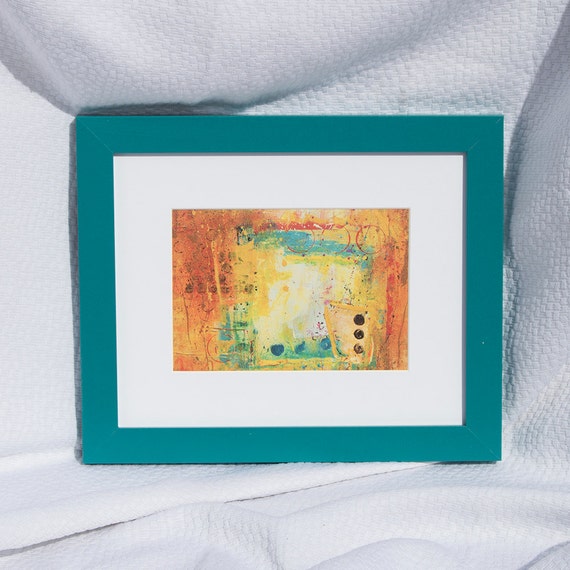Title: A Walk In The Plaza, framed art print