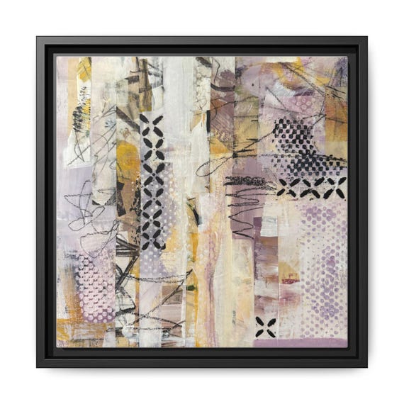 Matte Canvas, Framed (Multi-color)