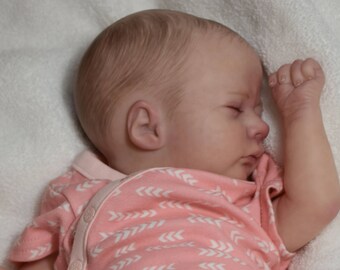 NEW RELEASE Made to Order Vinyl "Realborn" Reborn Ashley sculpt ooak doll lifelike fake art artist Baby doll so real one of a kind