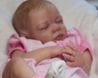Made to Order 22" TACY sculpt by Marita Winters ooak doll lifelike reborn baby girl doll newborn