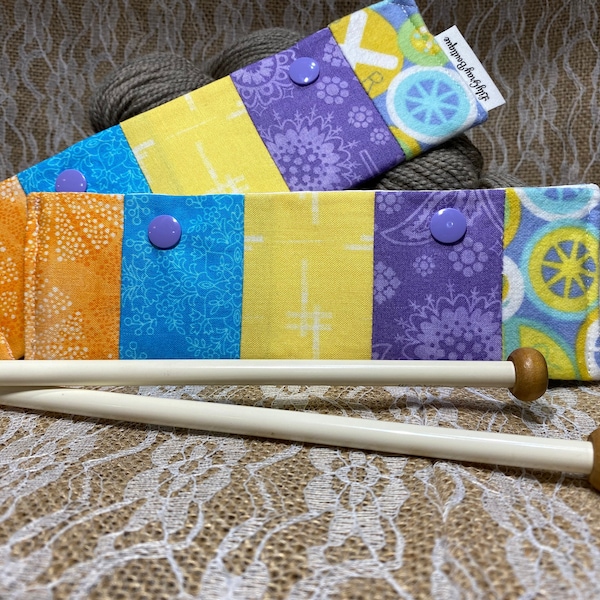 DPN case, Circular Needles or Crochet Hook Cozy, Pencil Case for journaling, kids, or Teachers , Teachers gift, Tote