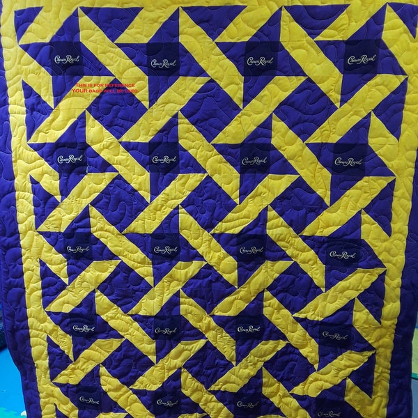Crown Royal Quilt Etsy