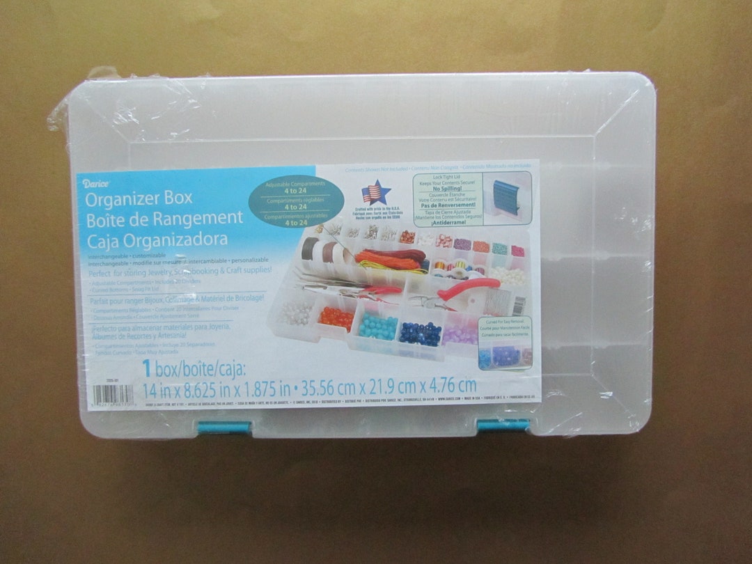 New Darice Organizer Interchangeable Customizable Jewelry Crafts ...