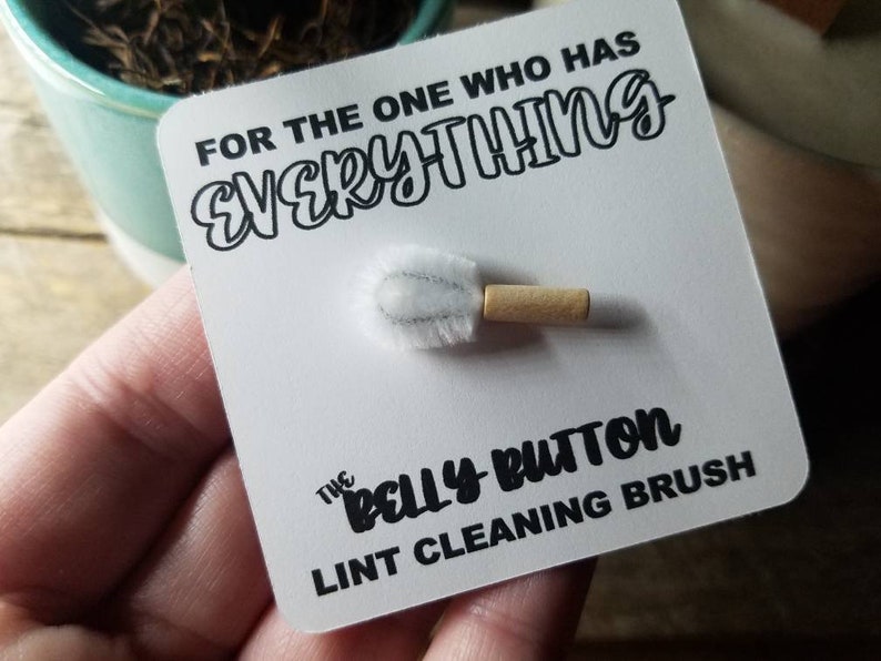 Belly Button Lint Cleaner Brush Stocking Stuffer Gag Gift Etsy