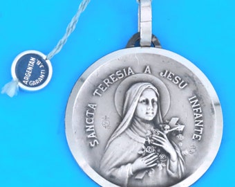 Large S. Teresa of Infant Jesus, Basilique de Lisieux Medal - Argentan Garanti JB