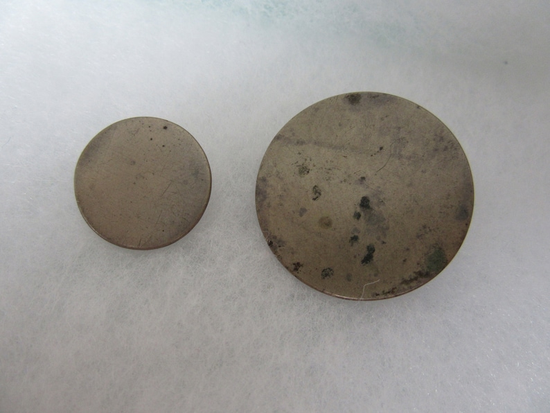 18th Century Sewing Buttons Tombac Large and Medium Etsy