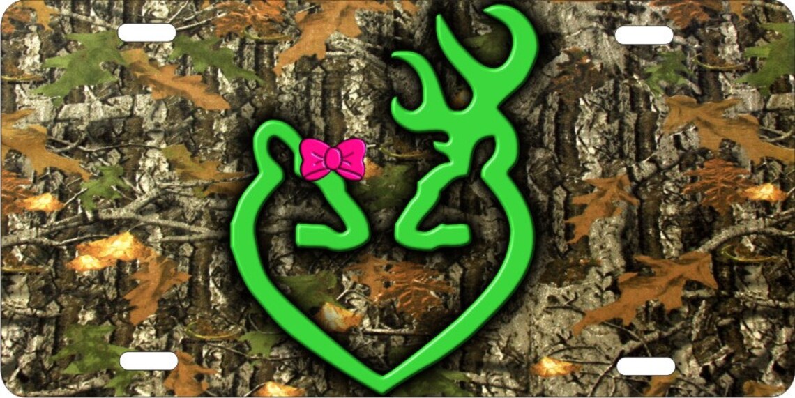 Personalized Custom Novelty License Plate Browning Symbol for Etsy