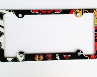 Chicago sport teams License plate frame Decorative Plate Holder WhiteSox
