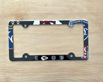 Kansas city sport teams License plate frame Decorative Plate Holder
