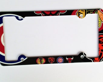 Chicago sport teams License plate frame Decorative Plate Holder Cubs