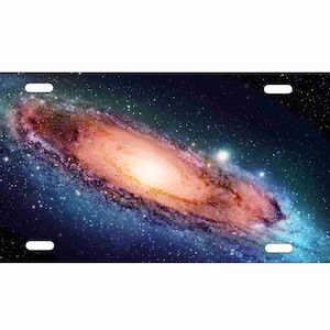 space galaxy personalized customized novelty front license plate