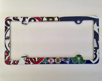 Boston sport teams License plate frame Decorative Plate Holder