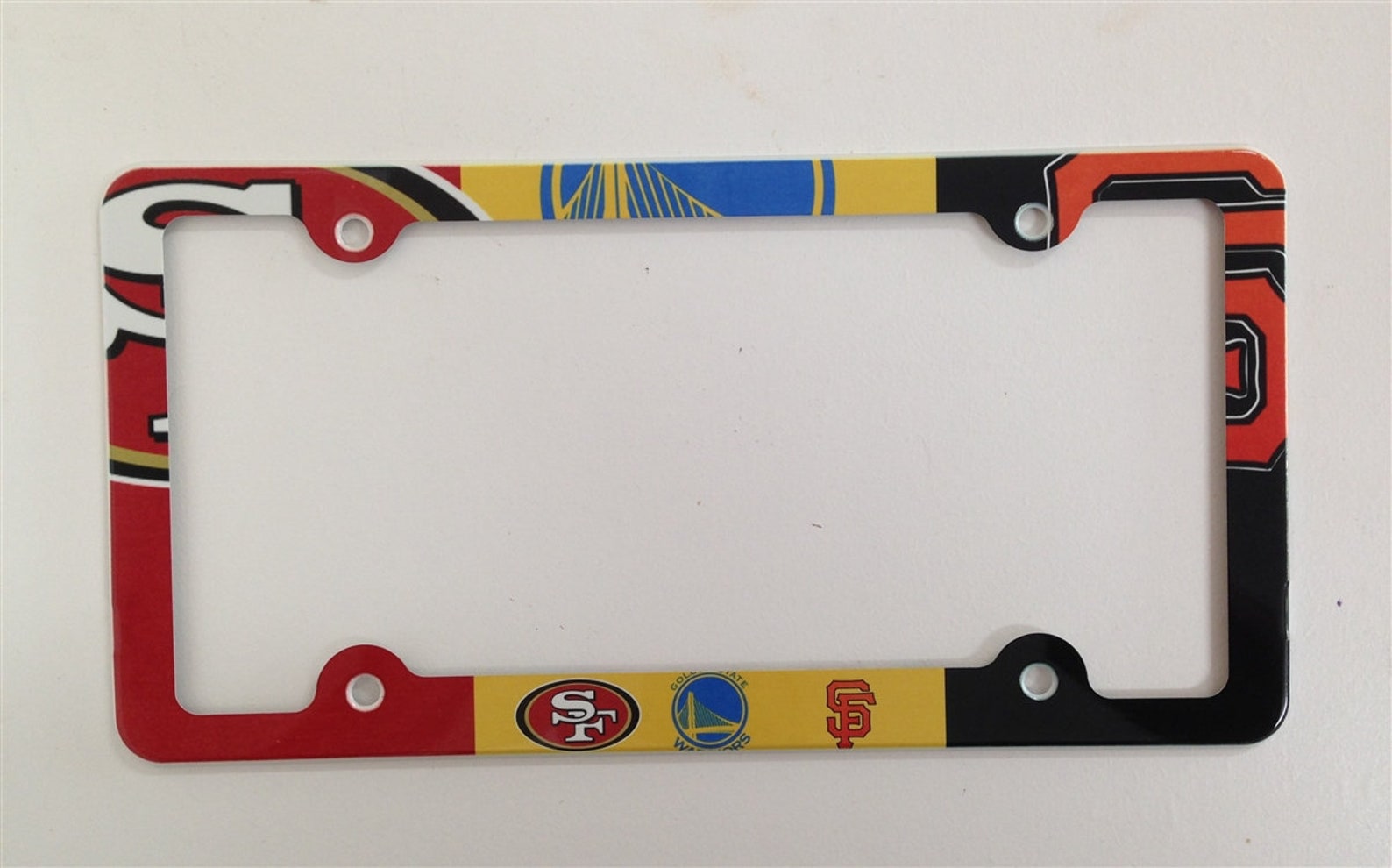 San Fransisco Sport Teams License Plate Frame Decorative Plate Etsy