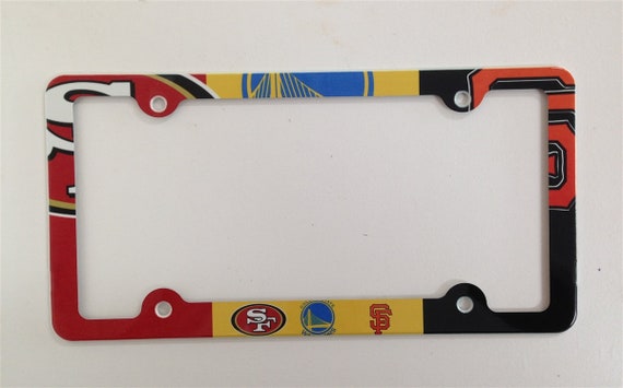 San Fransisco sport teams License plate frame Decorative Plate Holder